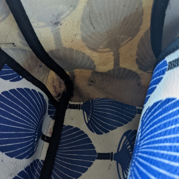 Kate Spade Blue and White Tote Bag - Picture 6 of 7